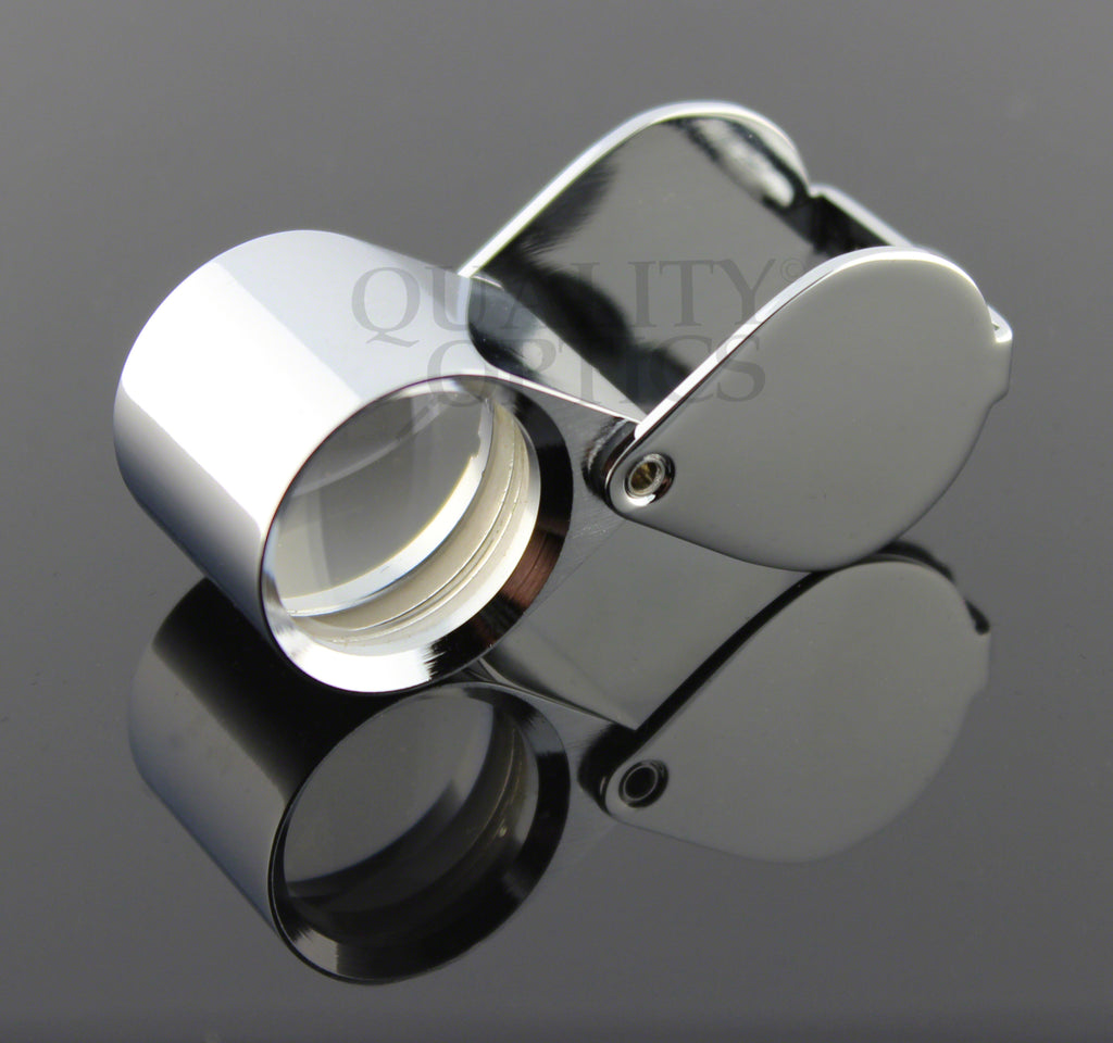 Hastings 10X Loupe Highest Optical Grade Glass Element Lens Includes Leatherette Pouch