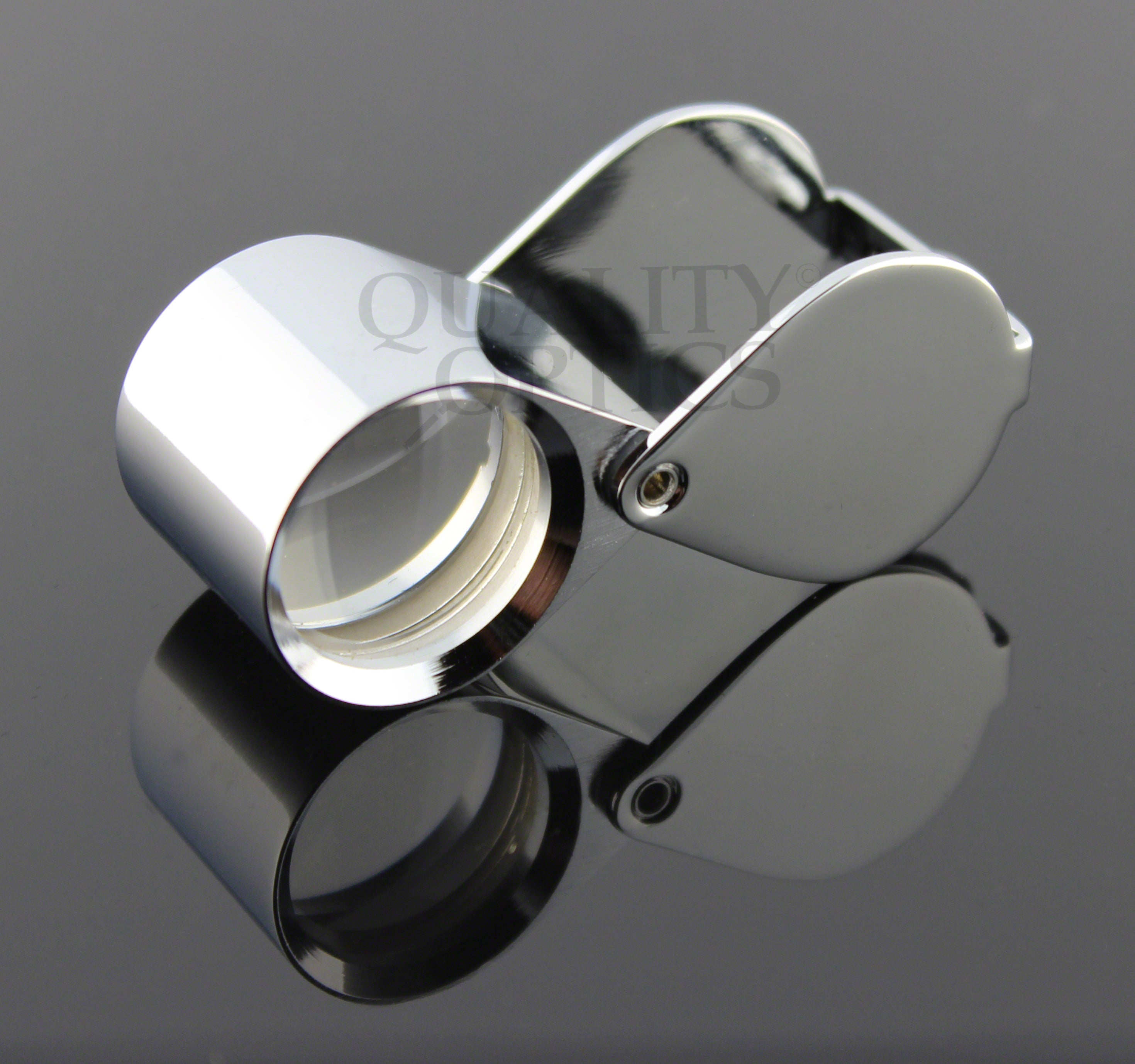 Hastings 10X Loupe Highest Optical Grade Glass Element Lens Includes Leatherette Pouch