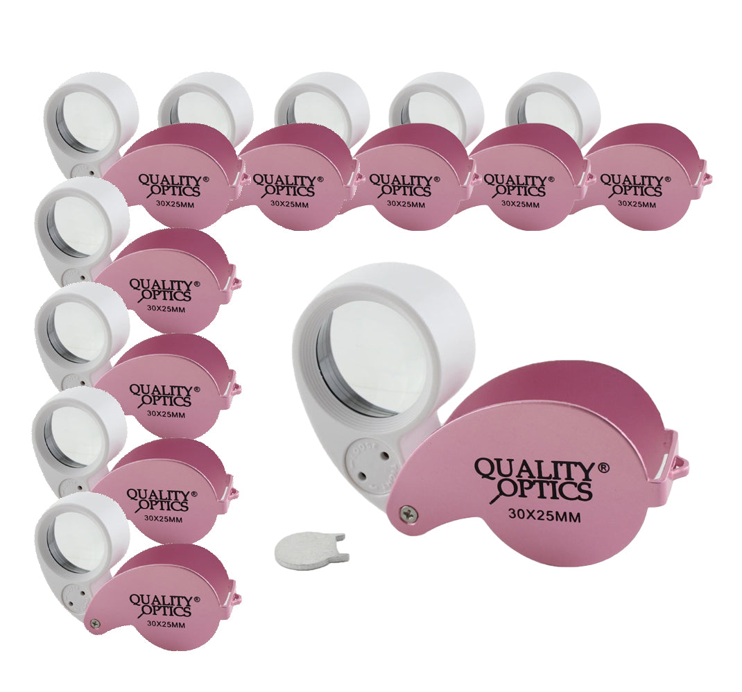 USA Folding Jewelers Loupe Style Pocket Magnifier