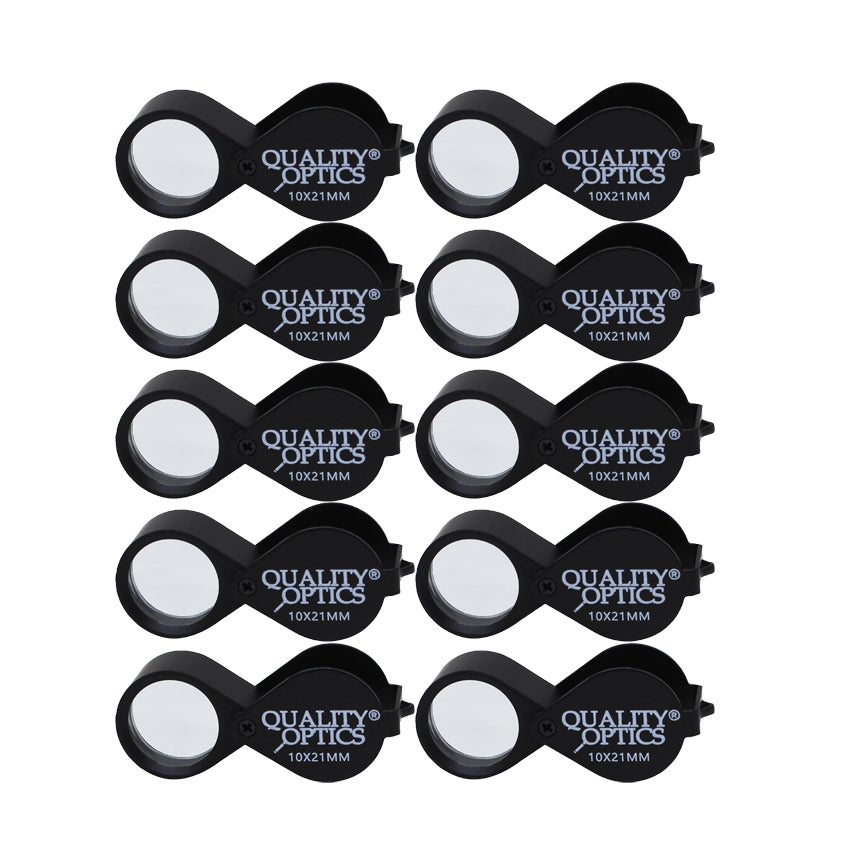 USA Folding Jewelers Loupe Style Pocket Magnifier