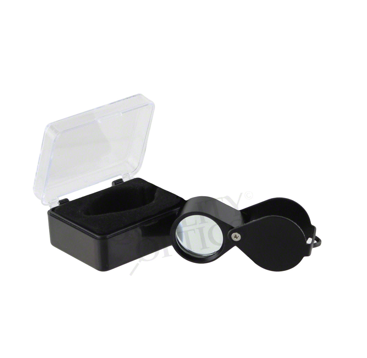 USA Folding Jewelers Loupe Style Pocket Magnifier