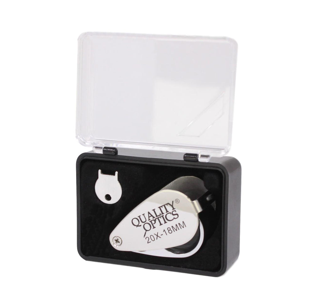 Quality Optics USA Folding Jewelers Loupe Style Pocket Magnifier