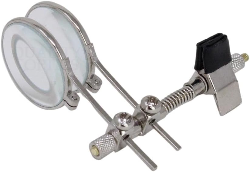 Quality Optics USA Folding Clip-On Jewelers Loupe Style Pocket Magnifier