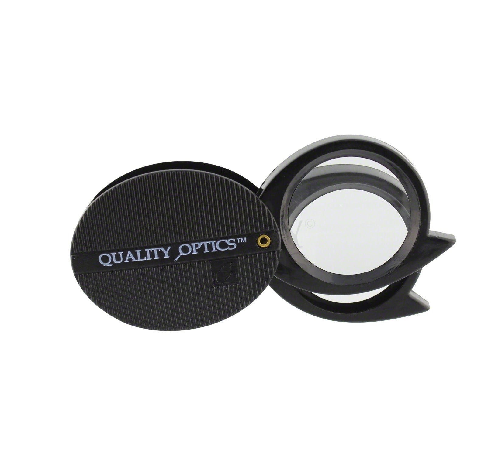 Quality Optics USA Folding Jewelers Loupe Style Pocket Magnifier Double Folding 5X 10X Loupe