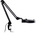 Quality Optics® Professional Series Illuminated Workstation Swing Arm Magnifier