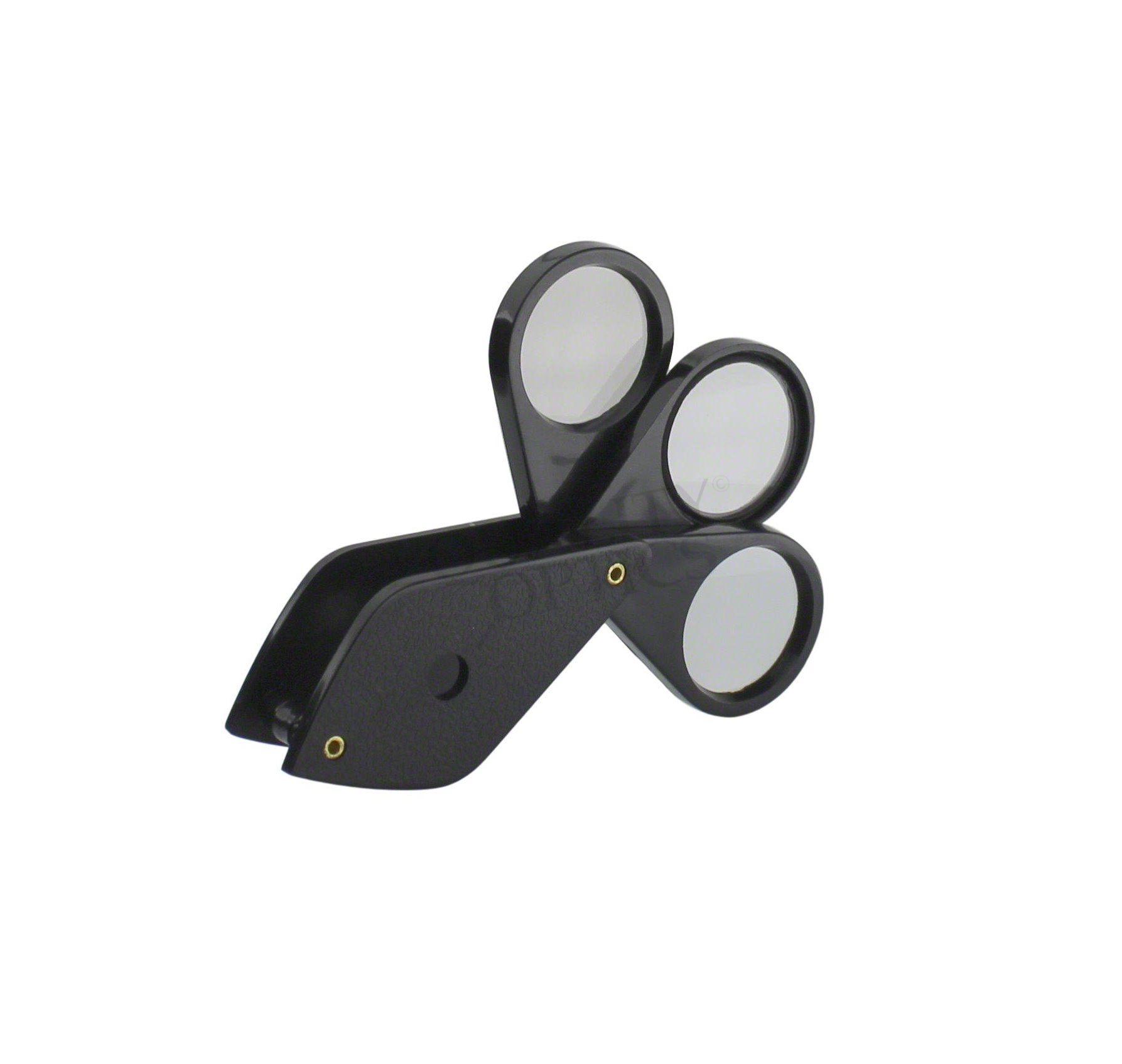 Quality Optics USA Folding Jewelers Triple Loupe Style Pocket Magnifier
