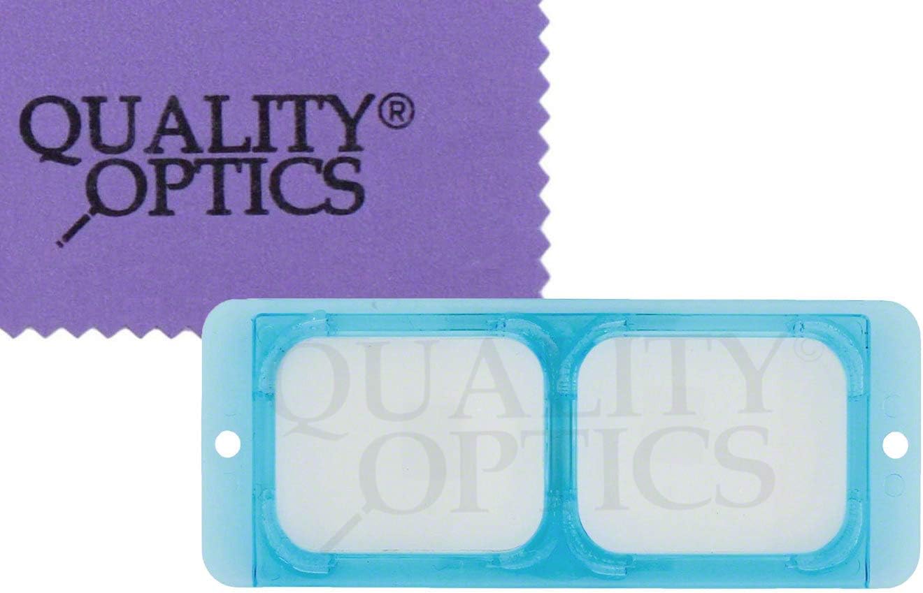 Quality Optics® Professional Series Glass Headband Magnifier Jewelers Visor